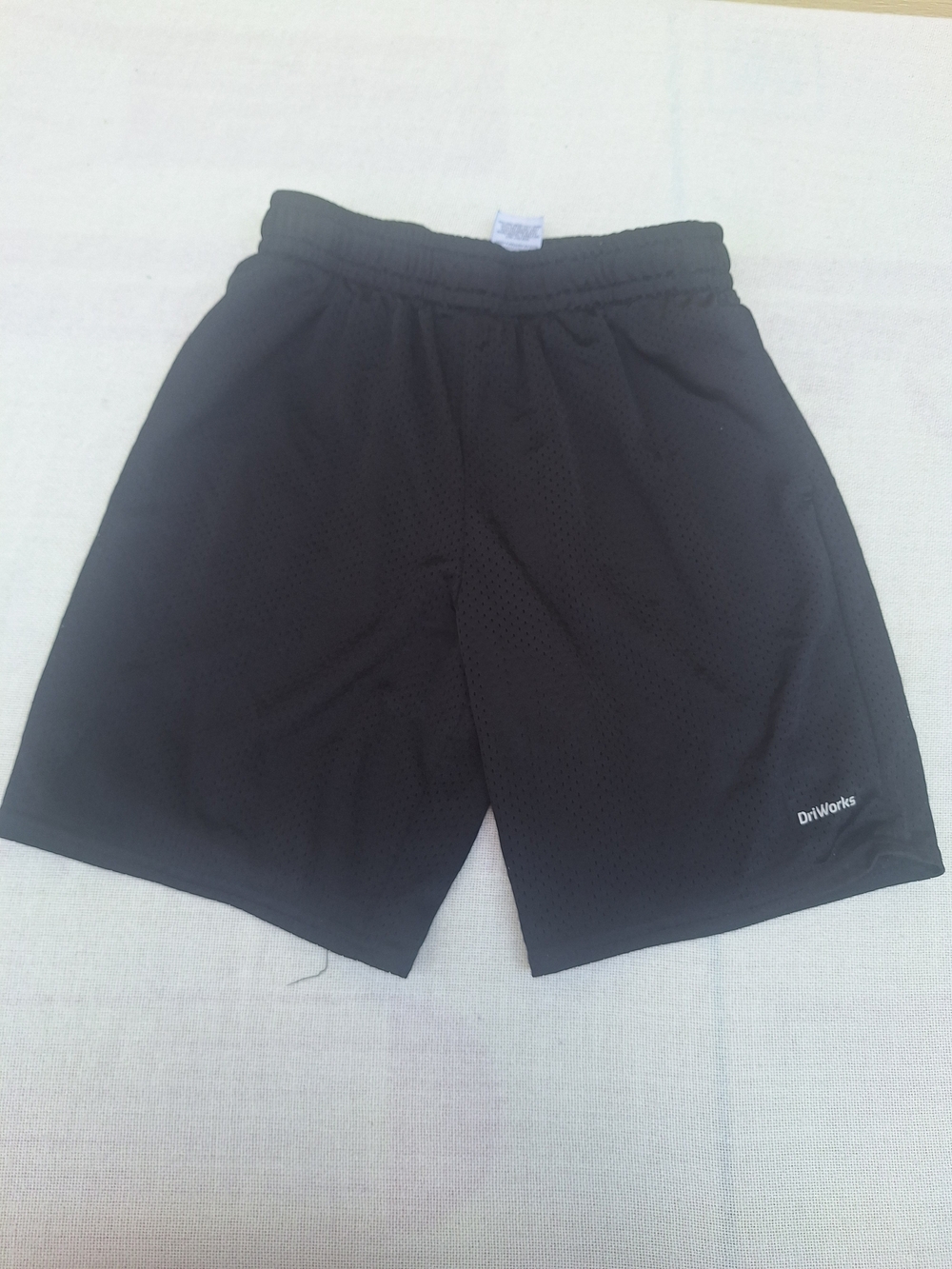 Men’s Black Athletic Mesh Shorts